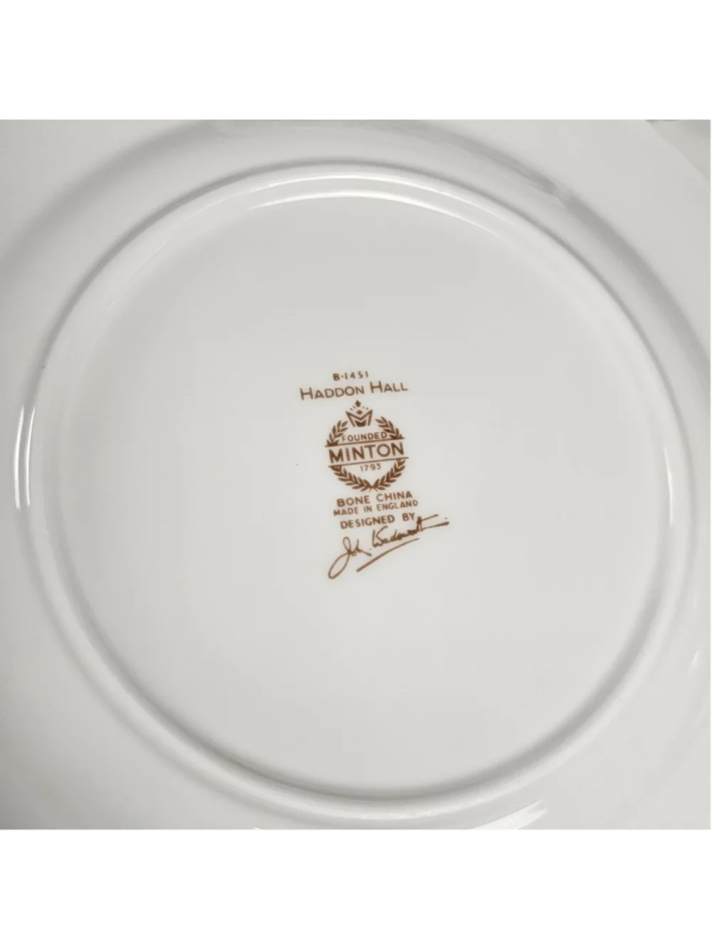 Minton Haddon Hall Bread & Butter Plates 6.5
